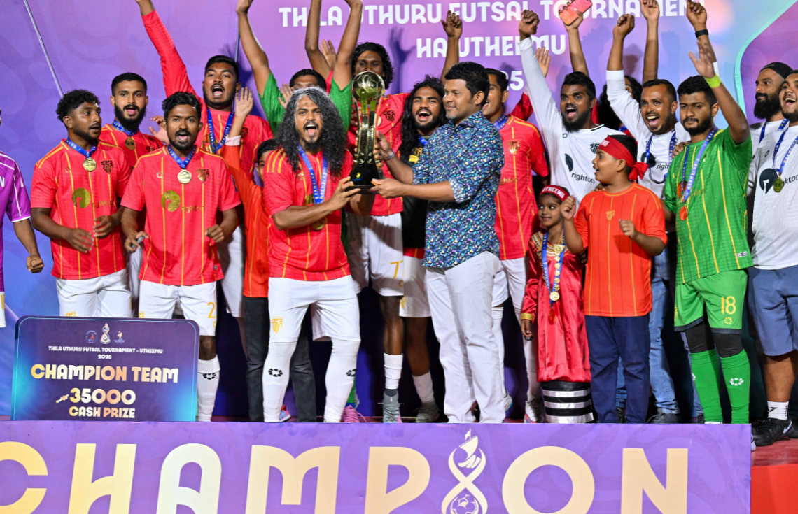 ނައިބު ރައީސް، ތިލައުތުރު ފުޓްސެލް މުބާރާތުގެ ނިންމުމުގެ ރަސްމިއްޔާތު ޝަރަފުވެރިކޮށްދެއްވައިފި