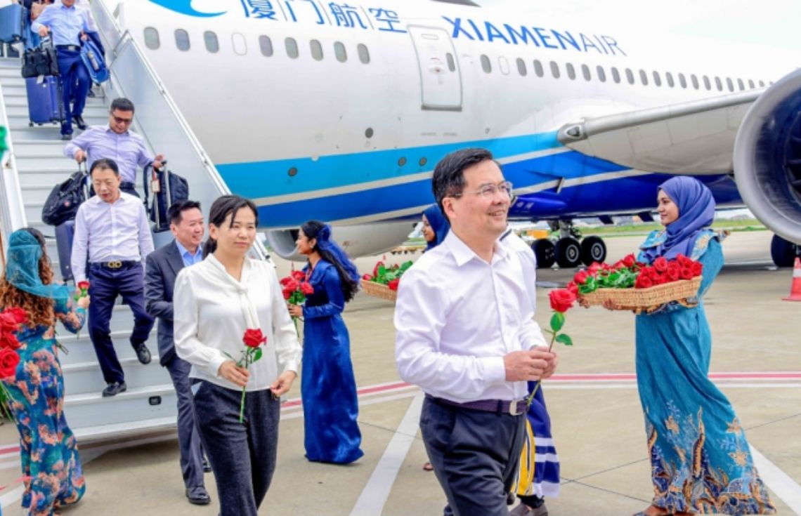 ޗައިނާއިން ރާއްޖެއަށް ޒިޔާރަތްކުރި ފަތުުރުވެރިންގެ ޢަދަދު 3 ލައްކައިން މައްޗަށް