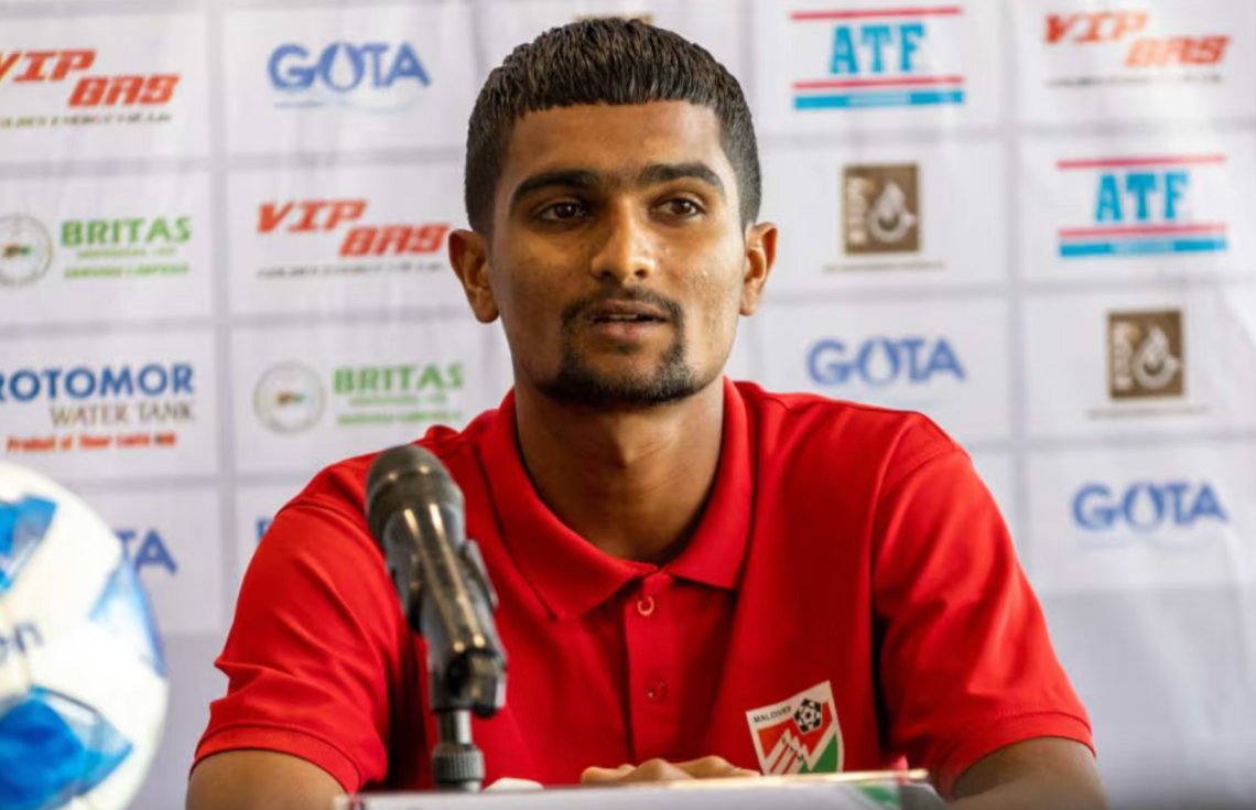 ޤައުމީ ފުޓުބޯޅަ ޓީމުން ބާކީކުރި މައްސަލައިގައި އައިހަމް މާފަށް އެދިއްޖެ