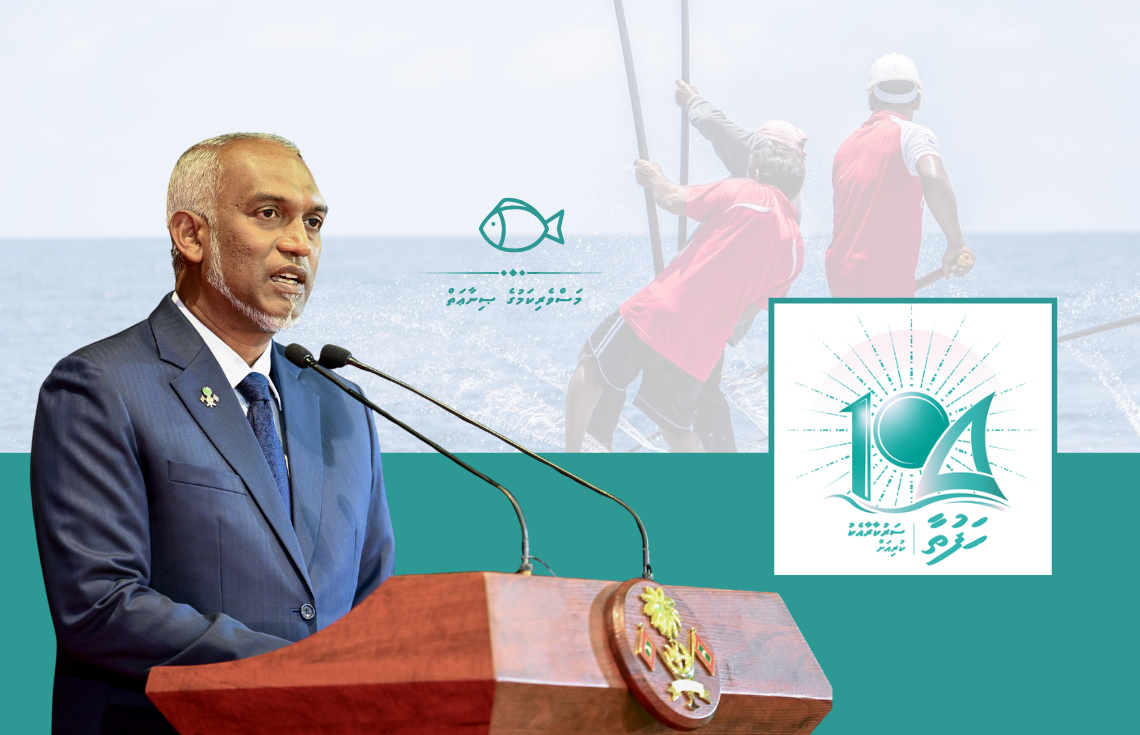 ސަރުކާރަށް 104 ހަފުތާ: މަސްވެރިކަމުގެ ޞިނާޢަތަށް ގެނުވީ ކުލަގަދަ ތަރައްޤީ