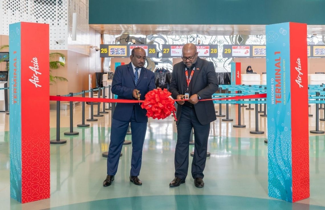 ވީއައިއޭގެ އައު ޓާރމިނަލުން އެއާރ އޭޝިއާގެ ފްލައިޓުތަކަށް ޚިދުމަތް ދޭން ފަށައިފި