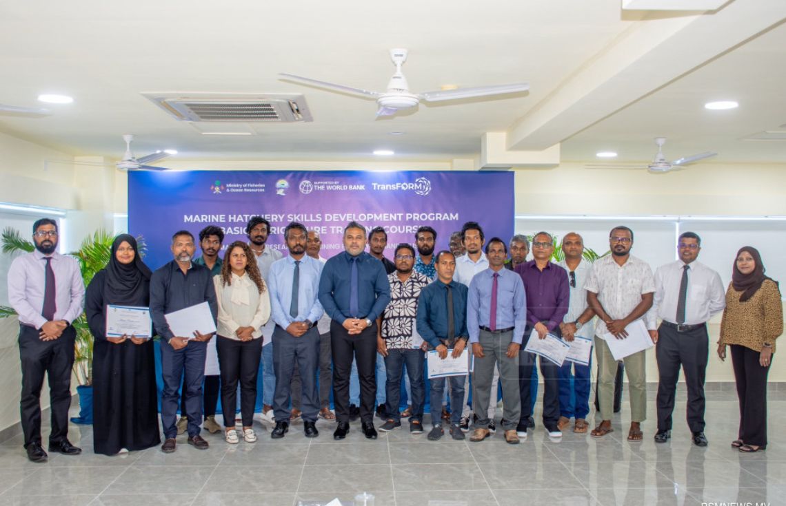 މެރިން ހެޗަރީ ސްކިލްސް ޕްރޮގްރާމުން 53 މީހުން ތަމްރީނުވެއްޖެ