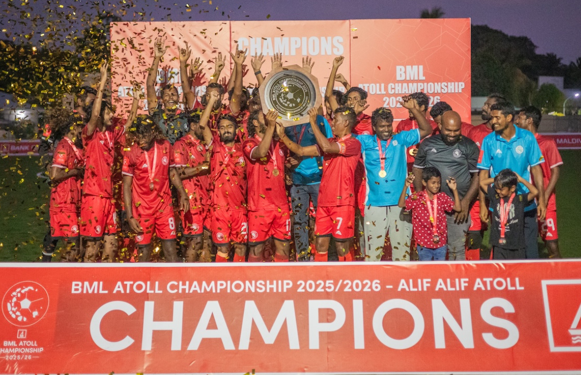 އެޓޯލް ޗެމްޕިއަންޝިޕް: ޓޫކިލޯގެ ގޯލަކާއެކު އއ އަތޮޅުގެ ޗެމްޕިއަންކަން ތޮއްޑޫ ހޯދައިފި