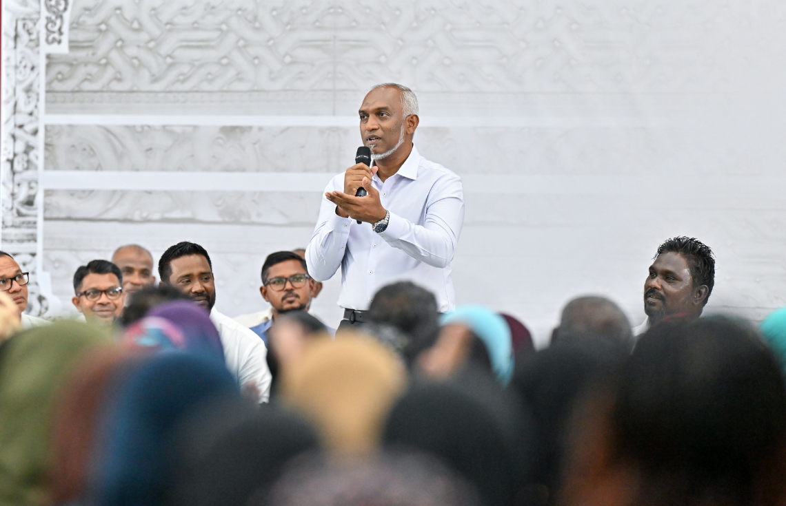 ވިލިމާލޭގައި އަޅާ ހައުސިން ޔުނިޓުތައް ޚާއްޞަ ވާނީ އެ އަވަށުގެ ރައްޔިތުންނަށްކަމަށް ރައީސް ވިދާޅުވެއްޖެ