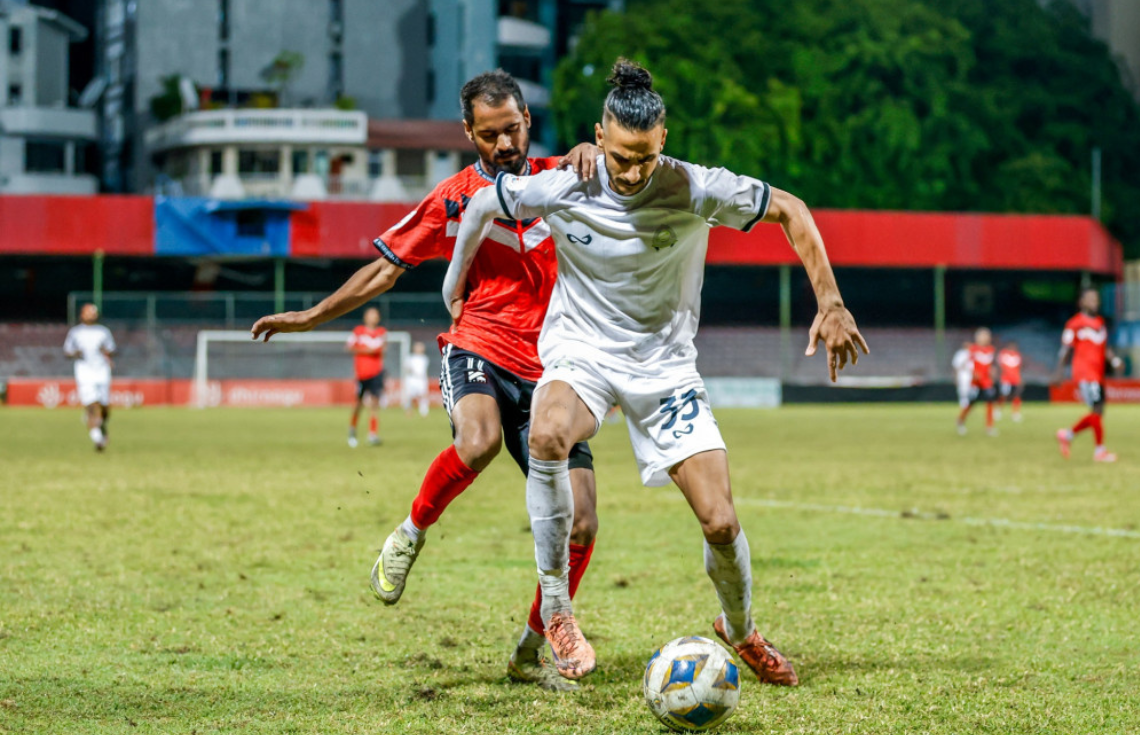 ދިވެހި ލީގު: ޓީސީ އާއި ގްރީން ސްޓްރީޓަށް ޕޮއިންޓެއް