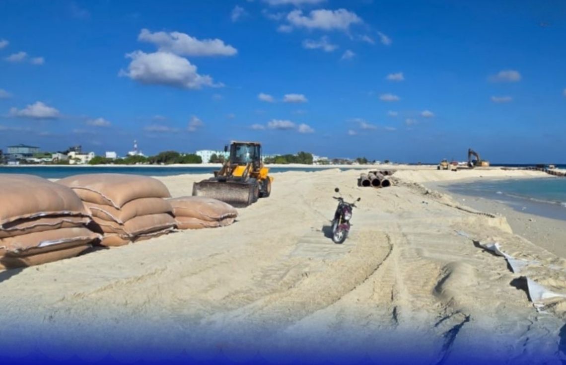 ޅ. ނައިފަރު ބިން ހިއްކުމުގެ މަޝްރޫޢުގެ %16 މަސައްކަތް އެމްޓީސީސީން ނިންމާލައިފި