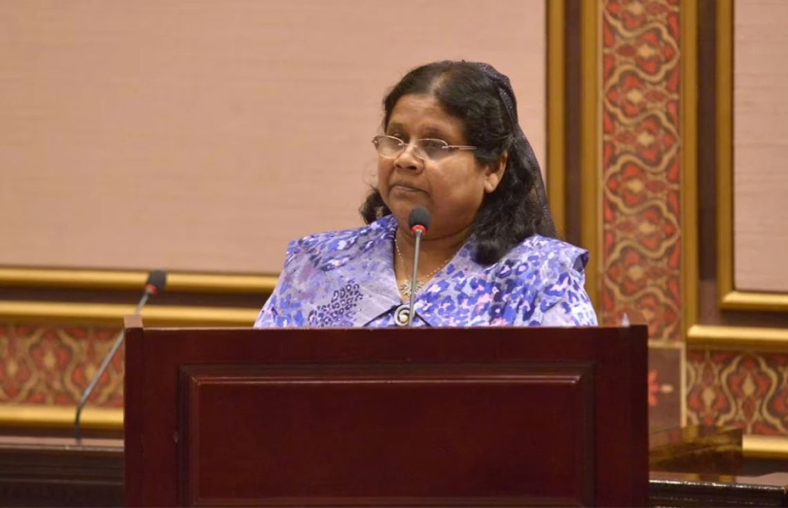 ދާއިރާގެ ރައްޔިތުންނަށް ފޮނުއްވި މެސެޖާ ގުޅިގެން އަސްމާ މަޢާފަށް އެދިވަޑައިގެންފި