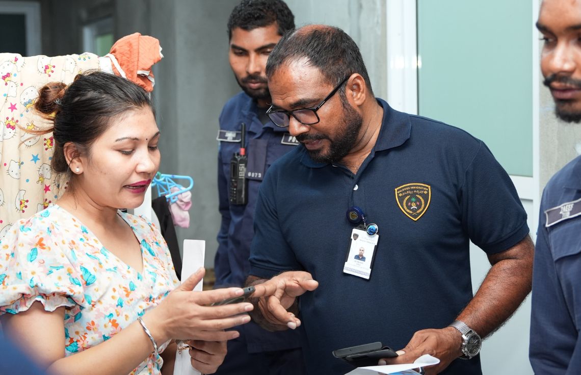 ހުޅުމާލޭގައި ޤަވާޢިދާ ޚިލާފަށް އުޅެމުން ދިޔަ 9 ބިދޭސީއަކު އިމިގްރޭޝަންގެ ބެލުމުގެ ދަށަށް