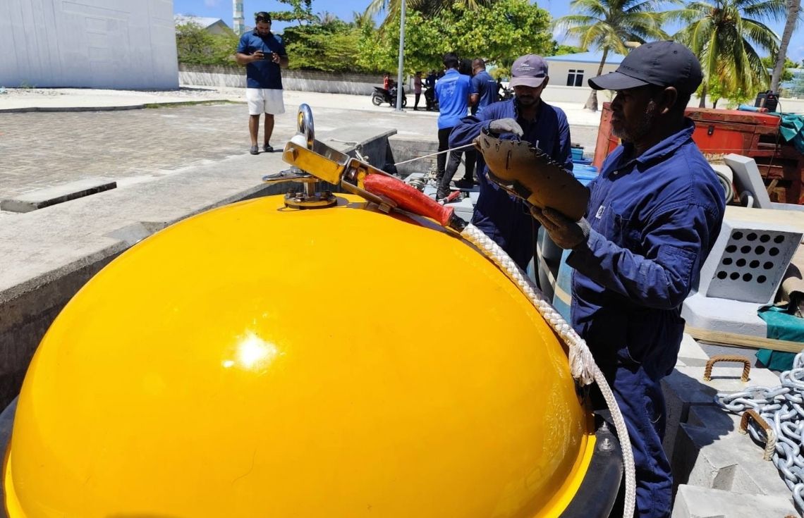 ލ. މާވަށު ހުޅަނގުން 4 މޭލު ބޭރުގައި ވަދު ކަނދުފަތި ޤާއިމްކޮށްފި