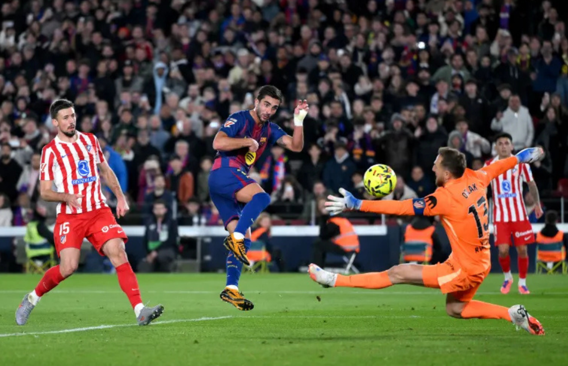 އެތުލެޓިކޯ ބަލިކޮށް ބާސެލޯނާއިން އެއްވަނައިގައި ލީޑު ފުޅާކޮށްފި