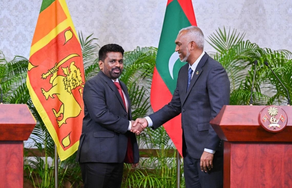 ދިވެހީންގެ ފަރާތުން ލިބެމުންދާ ދީލަތި އެހީއަށް ލަންކާގެ ރައީސް ޝުކުރު ދަންނަވައިފި