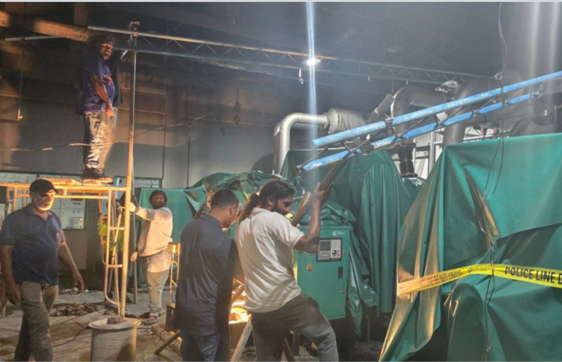 މައްސަލަ ޙައްލުކޮށް ގަމުގެ ހުރިހާ ސަރަޙައްދަކަށް ރޭ ވަނީ ކަރަންޓު ދީފައި