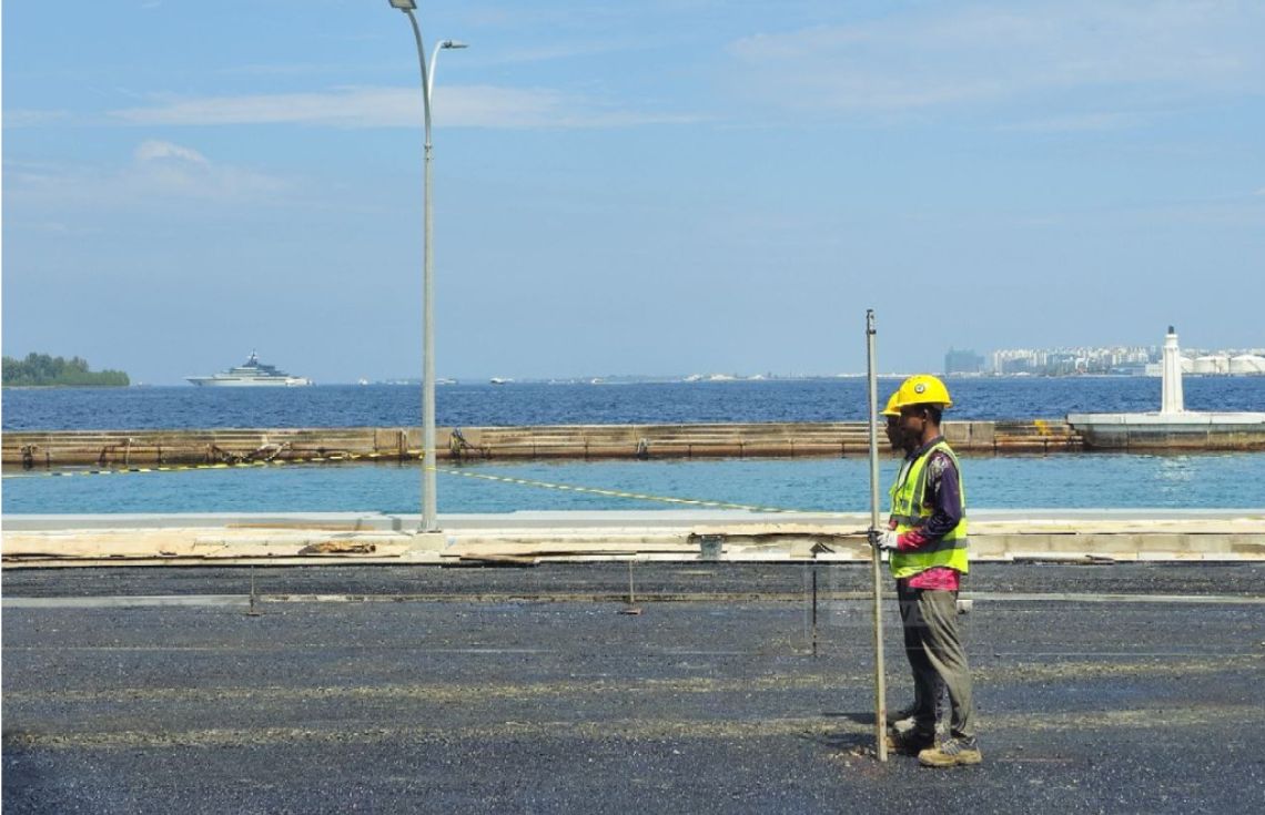 ބޮޑުތަކުރުފާނު މަގު ތަރައްޤީކުރުމުގެ ފުރަތަމަ ފިޔަވަހީގެ ތާރުއެޅުމުގެ މަސައްކަތް ފަށައިފި