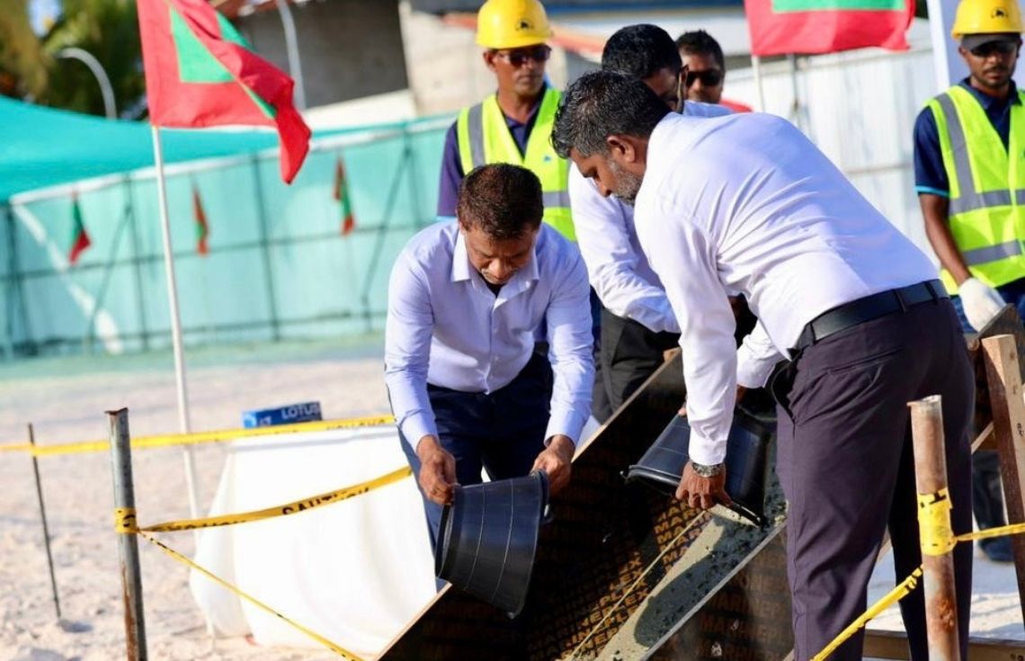 ގދ. ގައްދޫ ހޮސްޕިޓަލުގެ އައު އިމާރާތުގެ ޢަމަލީ މަސައްކަތް ފަށައިފި