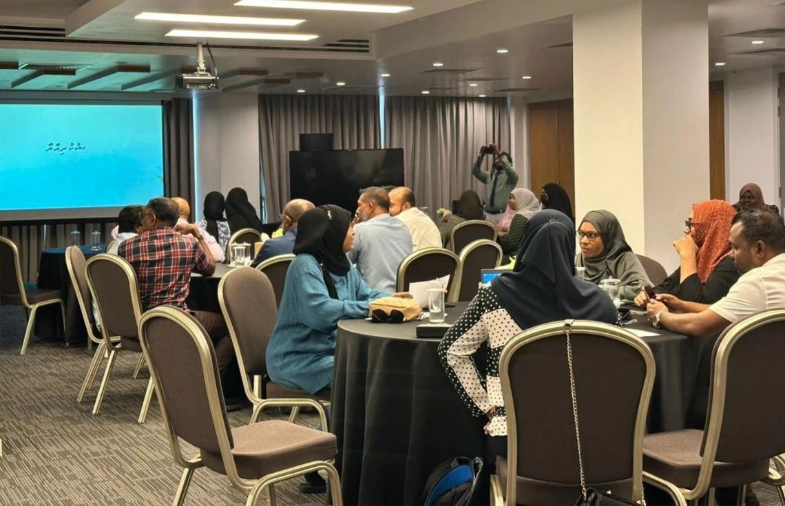 އެމްގެޕް ސްޓޭންޑަރޑަށް ދަނޑުވެރިން އަހުލުވެރިކުރުމުގެ ވޯކްޝޮޕް 55 ދަނޑުވެރިންނާއެކު ފަށައިފި