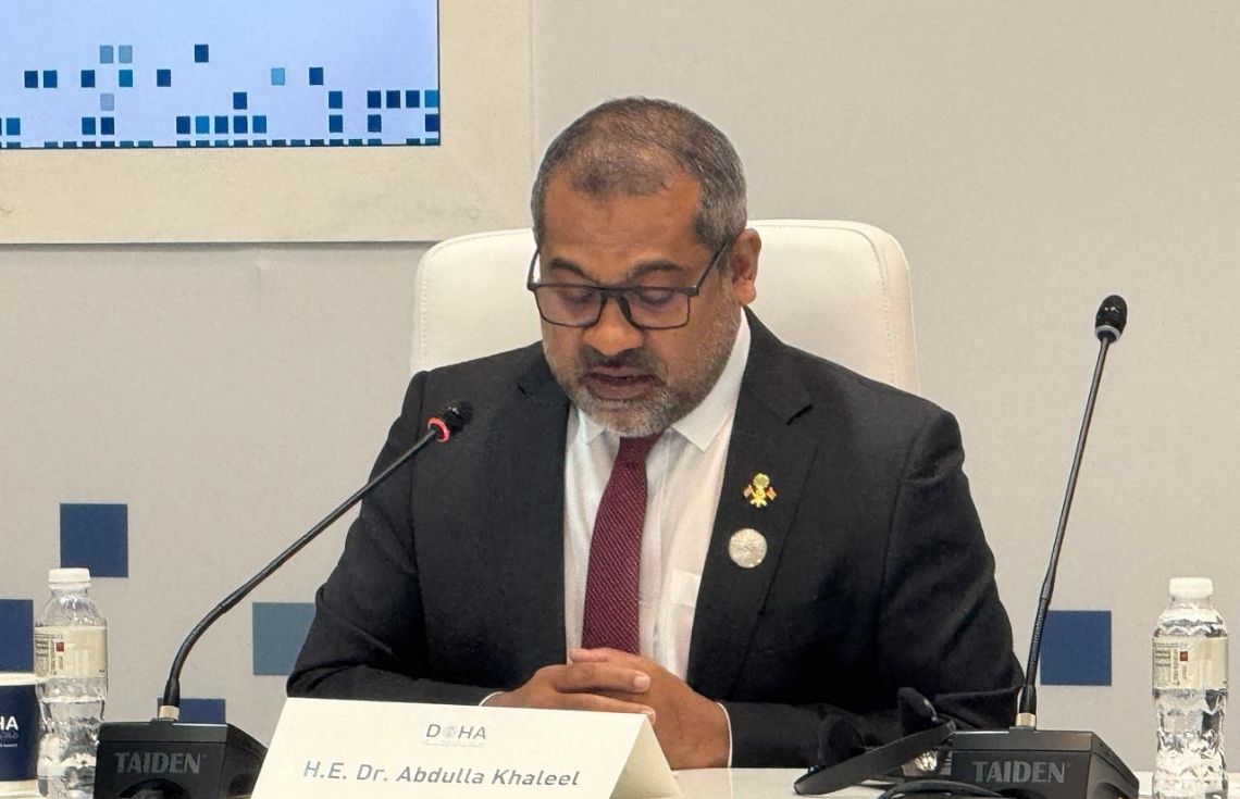 ފަލަސްޠީނަށް ޢަދުލުވެރިކަން ލިބުން ލަސްވުމަކީ ޢަދުލުވެރިކަން ނިގުޅައިގަތުން: ވަޒީރު ޚަލީލް