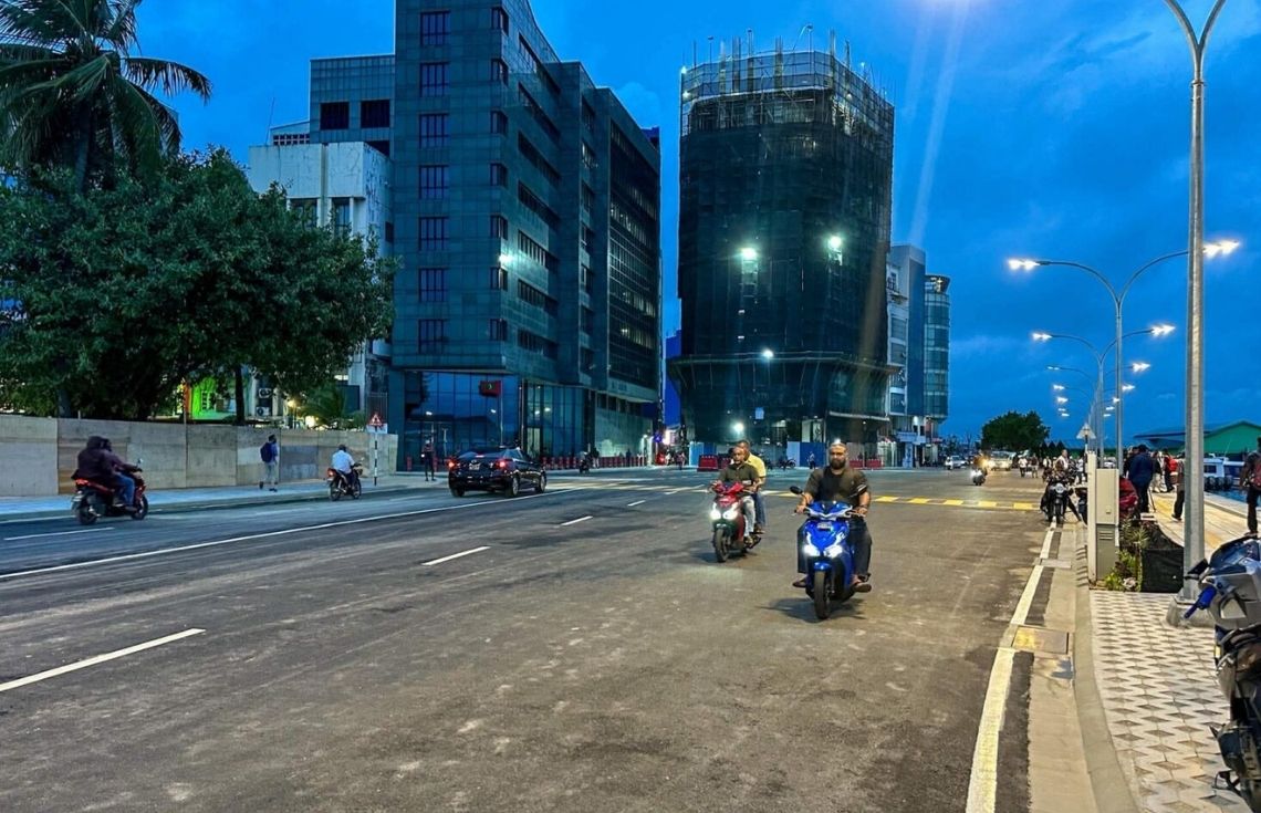 ބޮޑުތަކުރުފާނު މަގުގެ ފުރަތަމަ ސެގްމެންޓްގެ މަސައްކަތް ނިންމައި، ޢާންމުންނަށް ހުޅުވާލައިފި