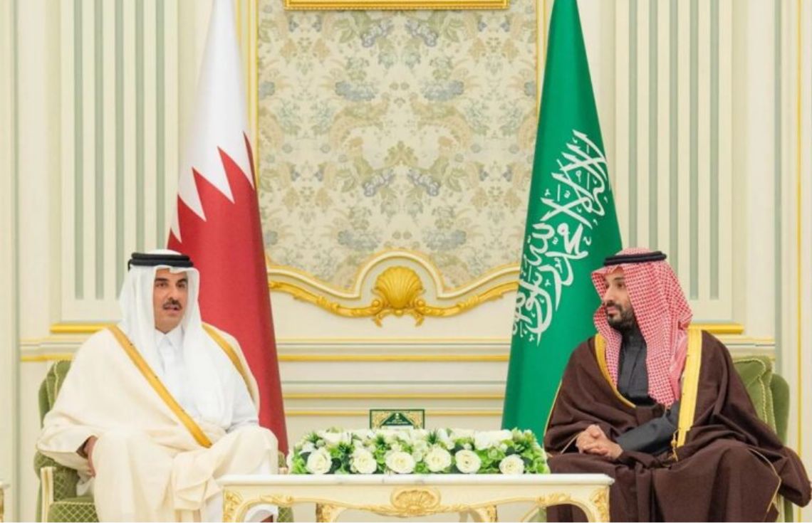 ސަޢުދީ-ގަތަރު ދެ ޤައުމުގެ ވެރިރަށް ގުޅުވައިލާ ހައި-ސްޕީޑް ރެއިލް ލައިނެއް އެޅުމަށް އެއްބަސްވުމެއްގައި ސޮއިކޮށްފި