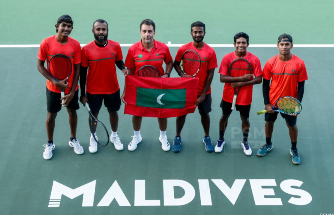 ރާއްޖޭގެ ފިރިހެން ޓެނިސް ޓީމު 10 ދަރަޖައިގެ ކުރިއެރުމެއް ހޯދައިފި