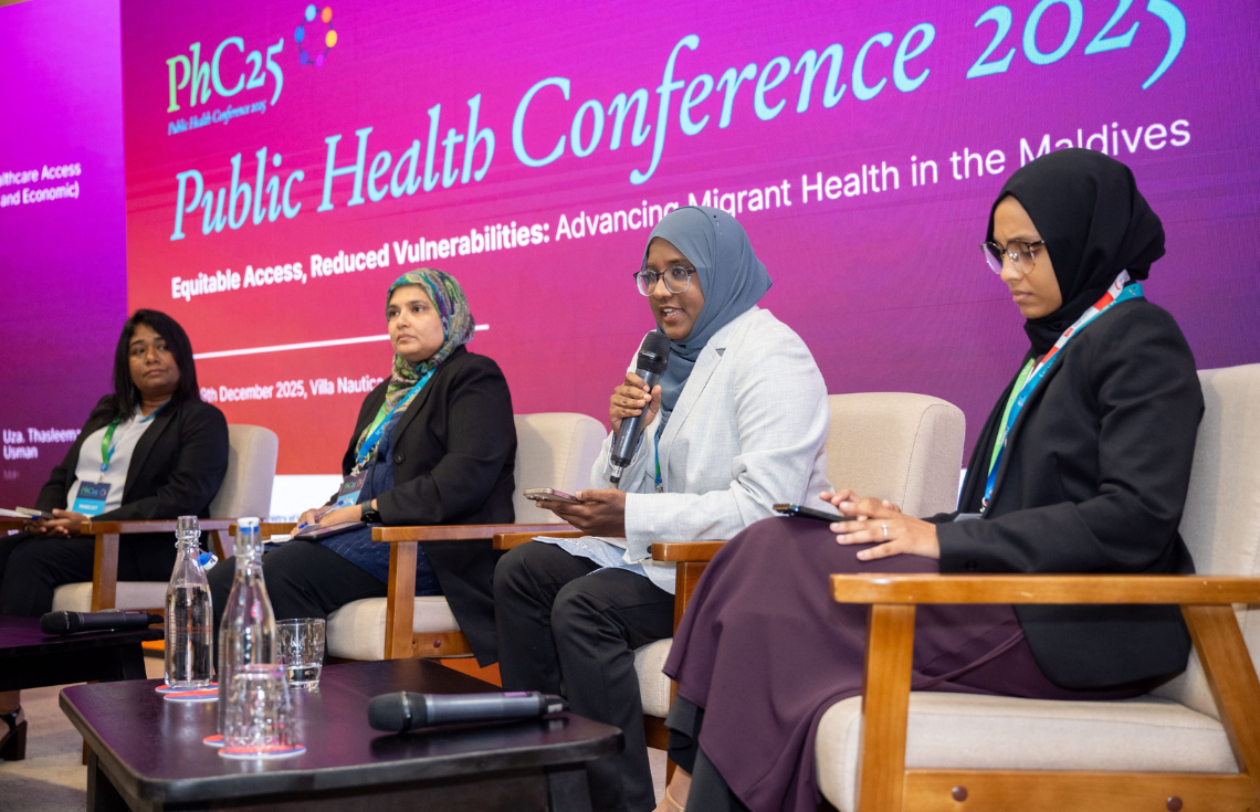 ބިދޭސީންގެ ޞިއްޙީ ކަންކަމާ ގުޅޭގޮތުން ބޭއްވި ޢާންމު ޞިއްޙަތުގެ ހެލްތު ކޮންފަރެންސް ނިންމާލައިފި