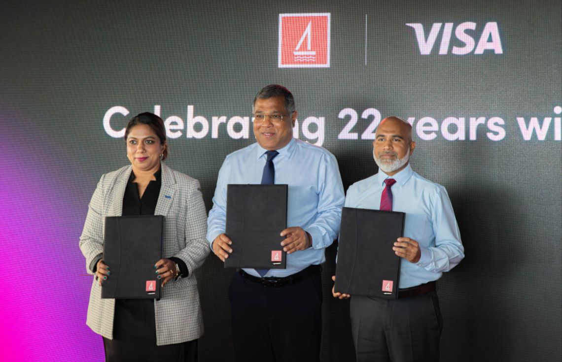 ބީއެމްއެލްއާއި ވިސާގެ 22 އަހަރުގެ ގުޅުން ފާހަގަކުރުމަށް ރާއްޖެއަށް މުޅިން އައު ދެ ޚިދުމަތެއް ތަޢާރަފްކޮށްފި