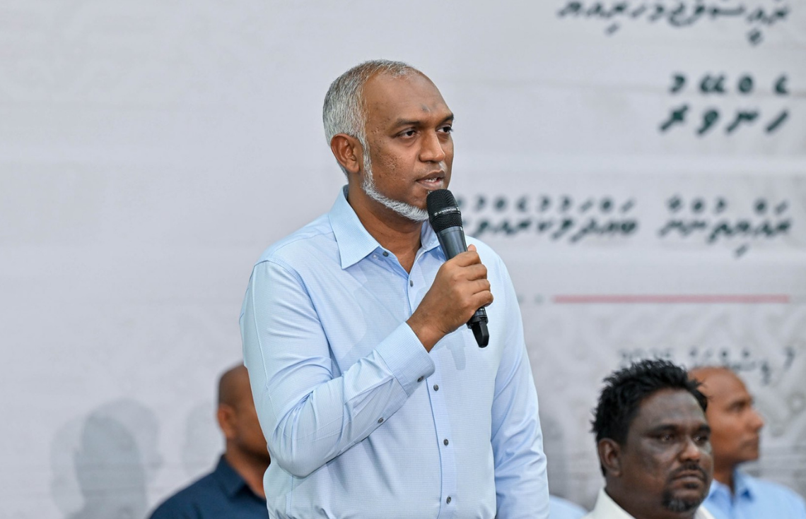 ހުޅުމާލޭގެ ފޭސް 2ގެ ރައްޔިތުންނާ ރައީސް ބުރާސްފަތި ދުވަހުގެރޭ ބައްދަލުކުރައްވަނީ