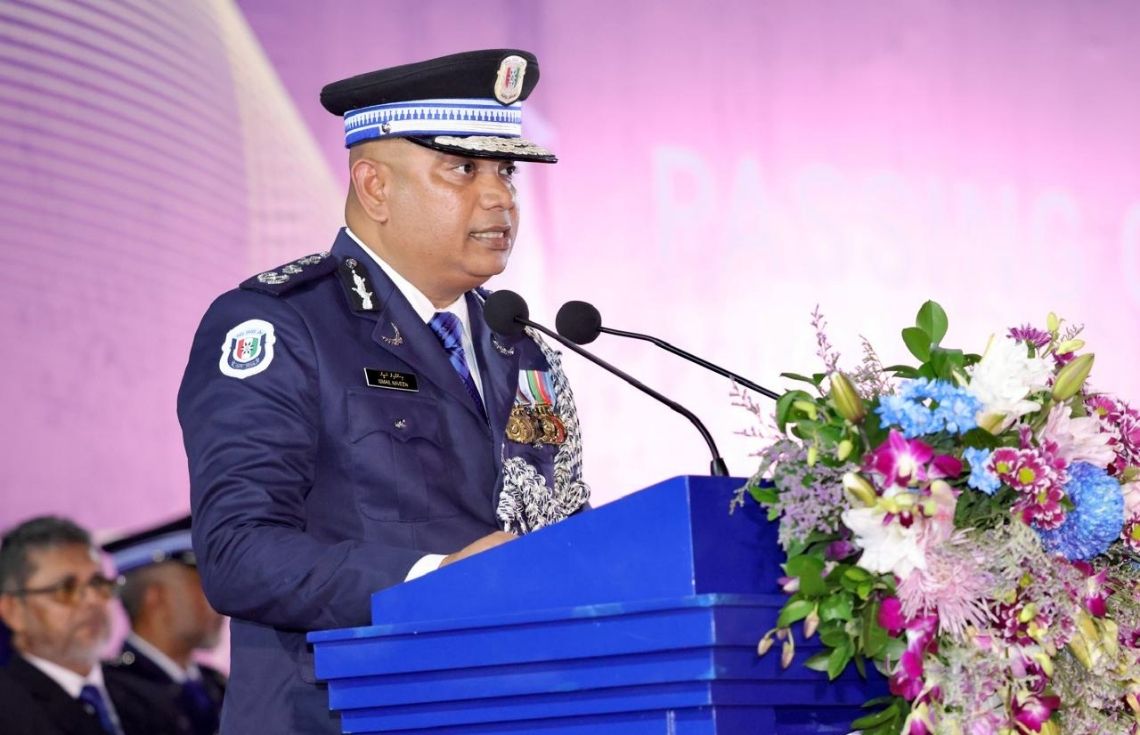 ފުލުހުންގެ ޔުނީފޯމަކީ ރައްޔިތުންގެ ސަލާމަތާއި ރައްކާތެރިކަމާއި ޢަދުލުވެރިކަމުގެ ރަމްޒެއް: ސީޕީ ނަވީން