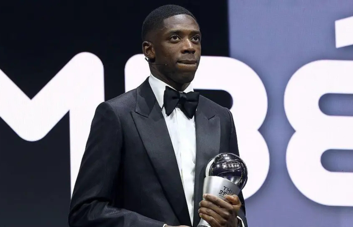 ފީފާއިން ހޮވާ އެންމެ މޮޅު ކުޅުންތެރިޔާގެ މަޤާމު ޑެމްބެލޭއަށް