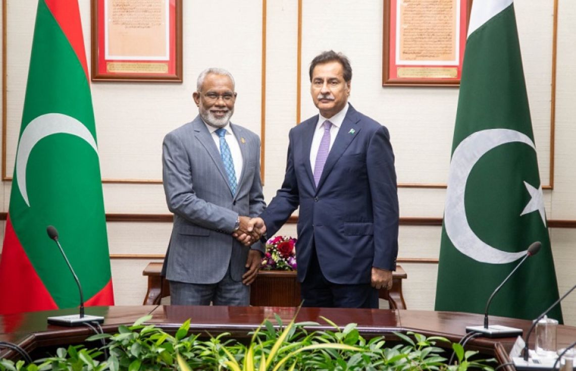 ރައްޔިތުންގެ މަޖިލިހުގެ ޢިމާރާތަކީ ރާއްޖެއާއި ޕާކިސްތާނުގެ ވަރުގަދަ ގުޅުމުގެ ނިޝާނެއް: މަޖިލިސް ރައީސް