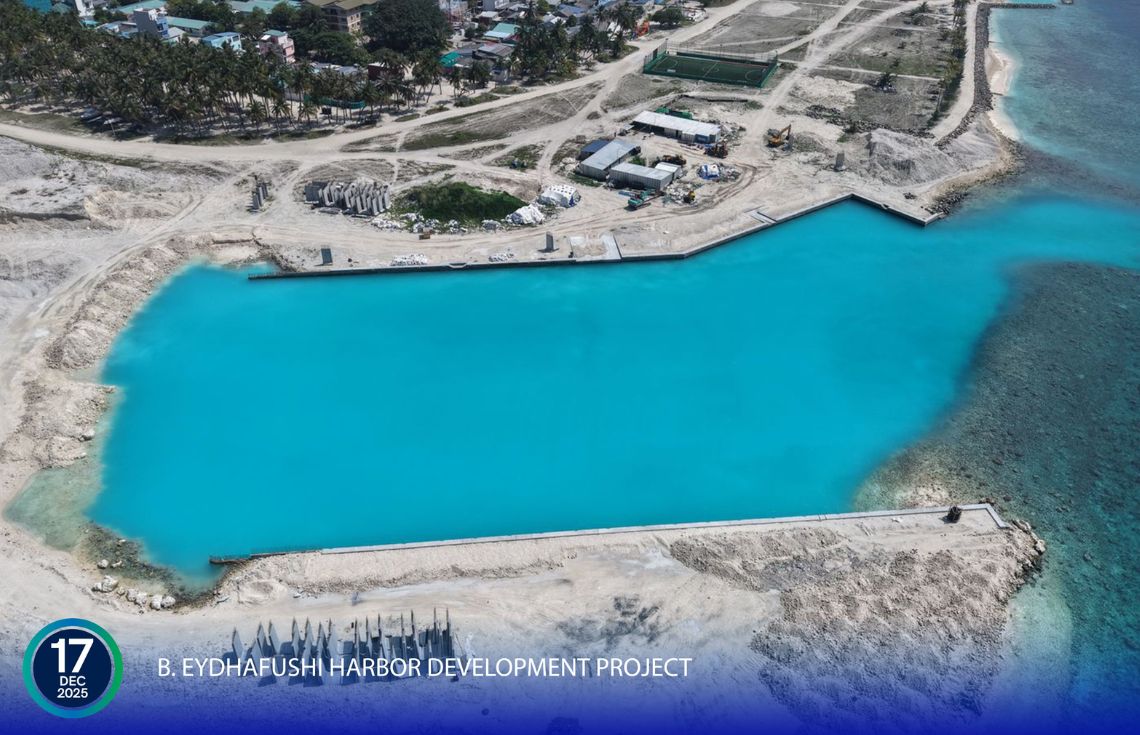 އޭދަފުށީ ފަތާ ސަރަޙައްދު ފުންކުރުމުގެ މަސައްކަތް ހަލުވިކަމާ އެކު ކުރިއަށް