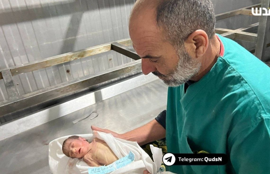 ފިނިމޫސުމުގެ ގަދަ ފިނީގައި ރައްކާތެރިވެވޭނެ ގޮތެއް ނެތި ޣައްޒާގެ ފަސްވަނަ ތުއްތު ކުއްޖަކު ޝަހީދުވެއްޖެ