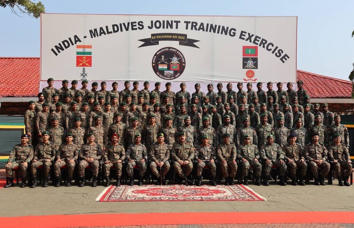 އިންޑިއަން އާމީއާއި އެމްއެންޑީއެފުން ގުޅިގެން ކުރިއަށްގެންދިޔަ "އެކްސަސައިޒް އެކުވެރިން" ނިންމާލައިފި