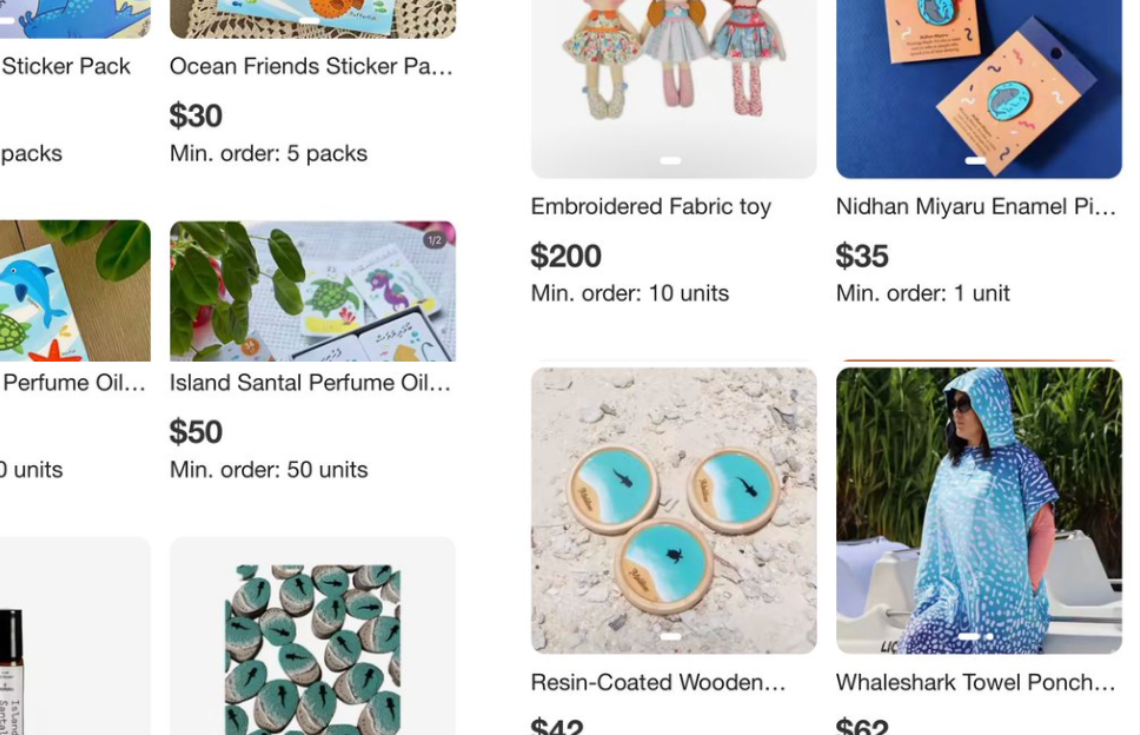 ދިވެހީންގެ އުފެއްދުންތައް އަލިބާބާގައި ވިއްކަން ފަށައިފި