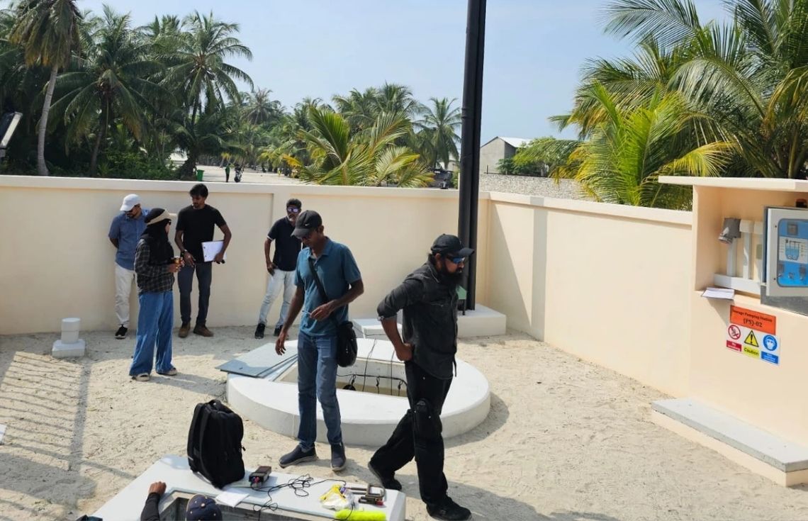 ހދ. މަކުނުދޫގެ ފެނާއި ނަރުދަމާ ނިޒާމު ޓެސްޓުކޮށް ކަމިޝަންކޮށްފި