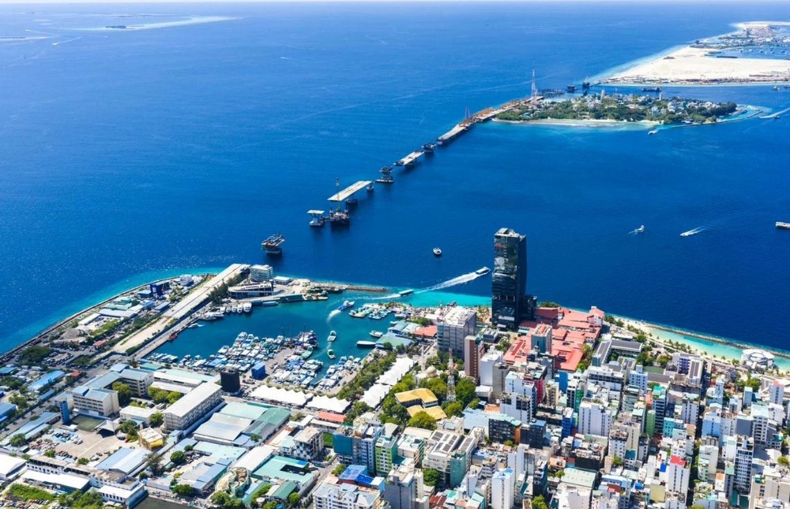 ތިލަމާލެ ބުރިޖު: މަޝްރޫޢުގެ ޖުމުލަ މަސައްކަތްތަކުގެ %67.4 ނިމިއްޖެ