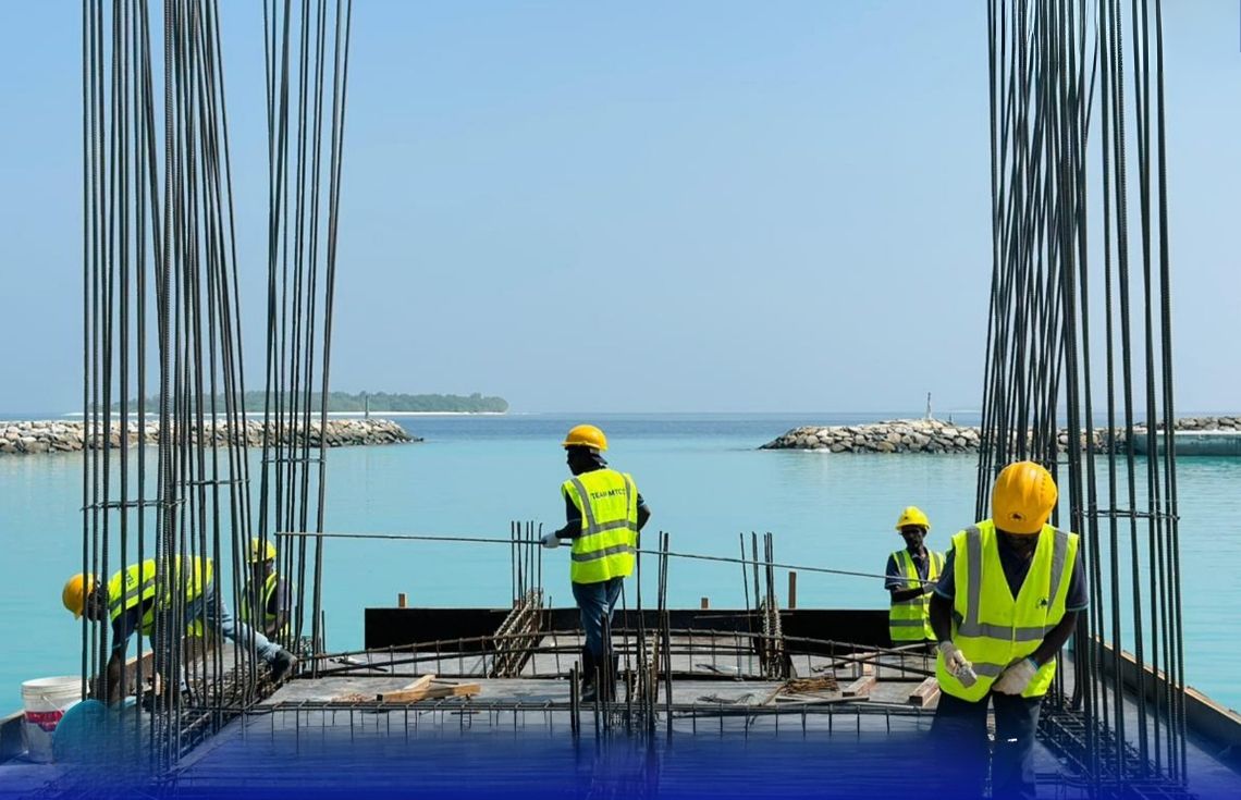 ހއ. ދިއްދޫ ބަނދަރު ތަރައްޤީކުރުމުގެ %94 މަސައްކަތް އެމްޓީސީސީން ނިންމާލައިފި