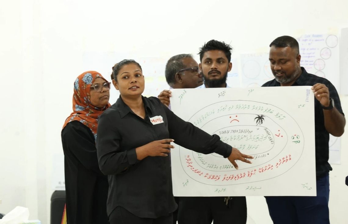 މާލެ އަތޮޅުގެ ރަށްތަކުގައި އިބަމަ އުފެއްދުމަށްޓަކައި ބާއްވާ އިބްތިދާއީ ތަމްރީނު ޕްރޮގްރާމް ފަށައިފި