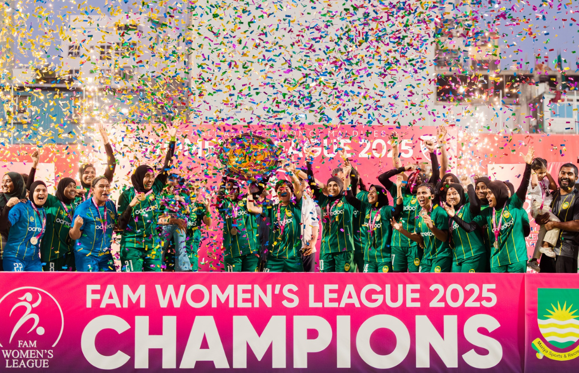 އެފްއޭއެމް ވިމެންސް ލީގު 2025ގެ ޗެމްޕިއަންކަން މާޒިޔާއިން ހޯދައިފި