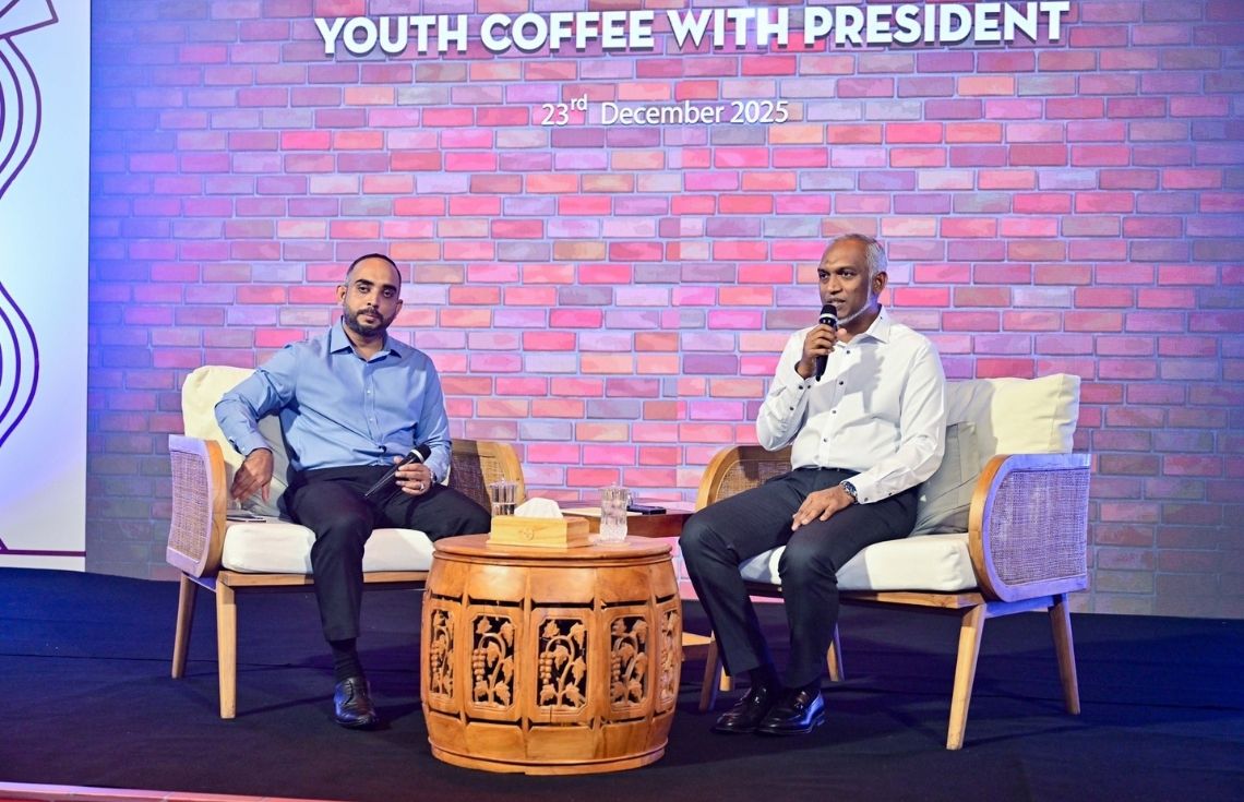 ޤައުމު ހިންގުމުގައި ޒުވާނުންގެ ބައިވެރިވުން އޮތުމަކީ ދެމެހެއްޓެނިވި އަދި މާނަވީ ތަރައްޤީއަށް މަގުފަހިވާނެ ކަމެއް: ރައީސް