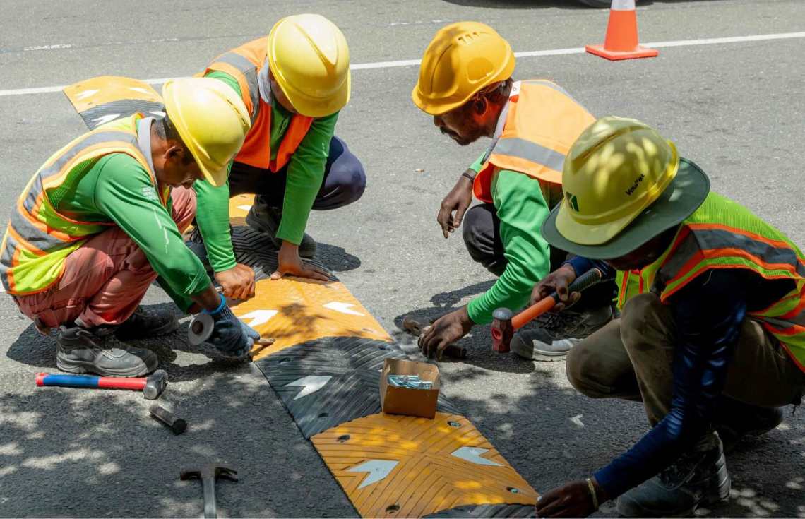 ހުޅުމާލޭގެ މަގުތަކުން ނެގި ސްޕީޑު ބުރޭކަރުތައް ހުރިއިރު އެކްސިޑެންޓުތައް މަދުކަމަށް ފުލުހުން ހާމަކޮށްފި