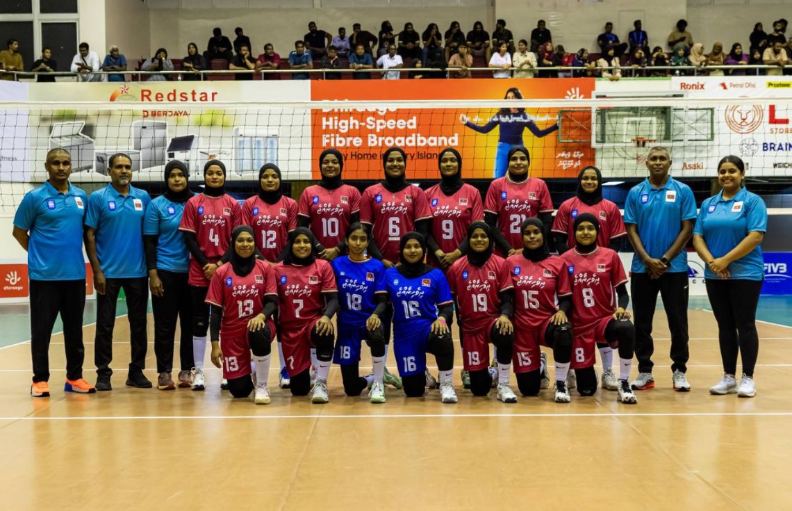 ޤައުމީ އަންހެން ވޮލީބޯޅަ ޓީމު މުބާރާތުގެ ފައިނަލަށް ދަތުރުކުރުމަކީ ލިބުނު ފަޚުރެއް : ރައީސުލްޖުމްހޫރިއްޔާ