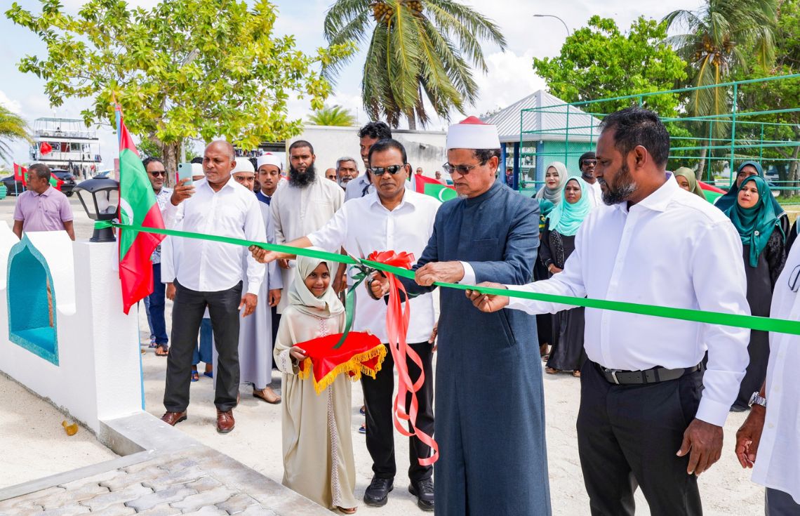 އައްޑޫސިޓީ މަރަދޫގައި 500 މީހުންގެ ޖާގައިގެ މިސްކިތެއް ހުޅުވައިފި