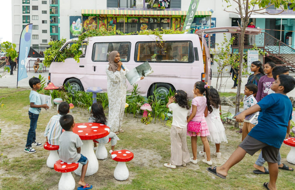 ހުޅުމާލޭ ހިޔާ ޕާކު ސަރަޙައްދުގައި ފޮތް ކިޔުމަށް ޙާއްޞަ އިންތިޒާމެއް ހަމަޖައްސައިފި