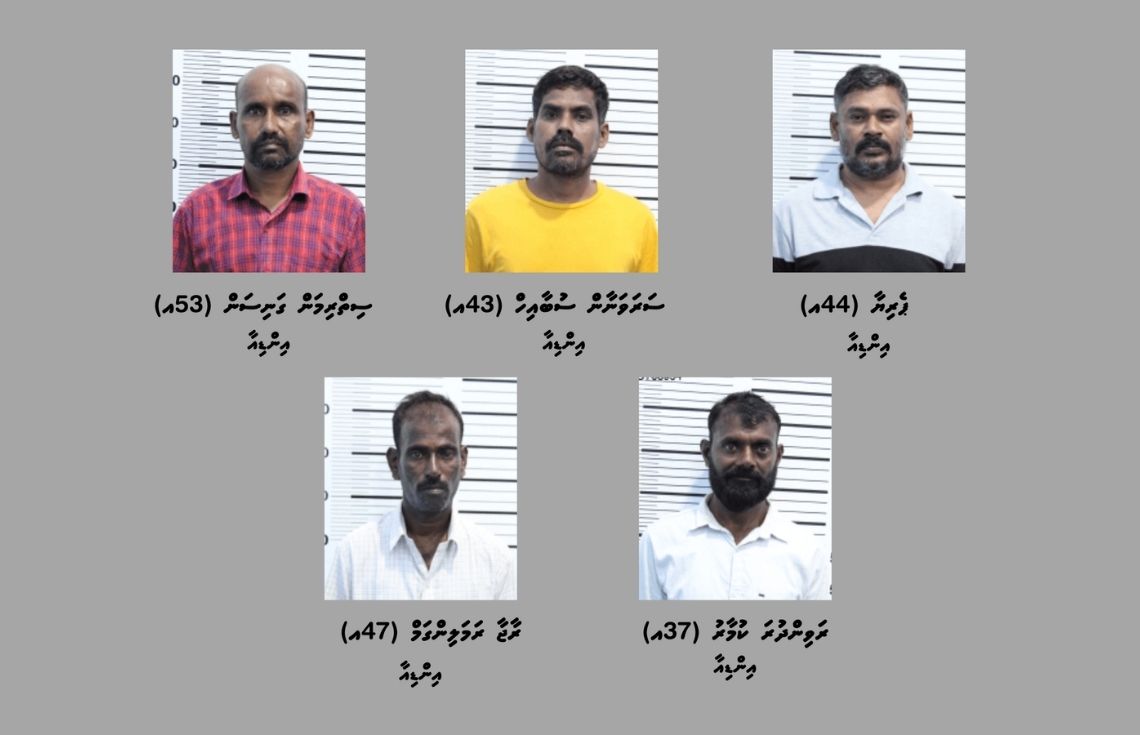 ބަނގުރާ އުފައްދާ، ވިޔަފާރިކުރާކަމުގެ ތުހުމަތުގައި މާލެއިން 5 ބިދޭސީއަކު ހައްޔަރުކޮށްފި