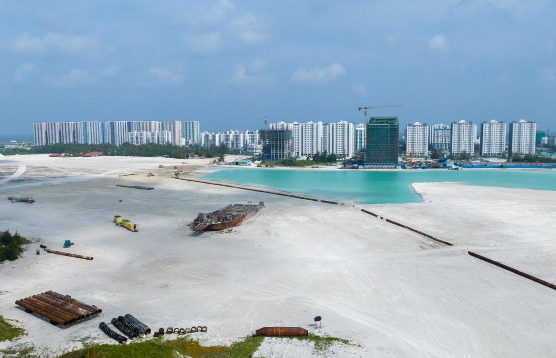 ހުޅުމާލޭ ފޭސް 3 ބިންހިއްކުމުގެ 77 އިންސައްތަ މަސައްކަތް ނިންމާލައިފި