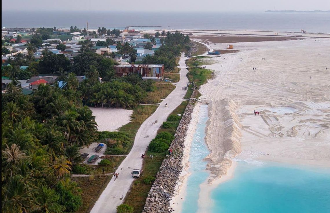 ދިއްދޫ ބިން ހިއްކަން ފެށިތާ ފަސް ދުވަސް، 21 ހެކްޓަރު ހިއްކައިފި