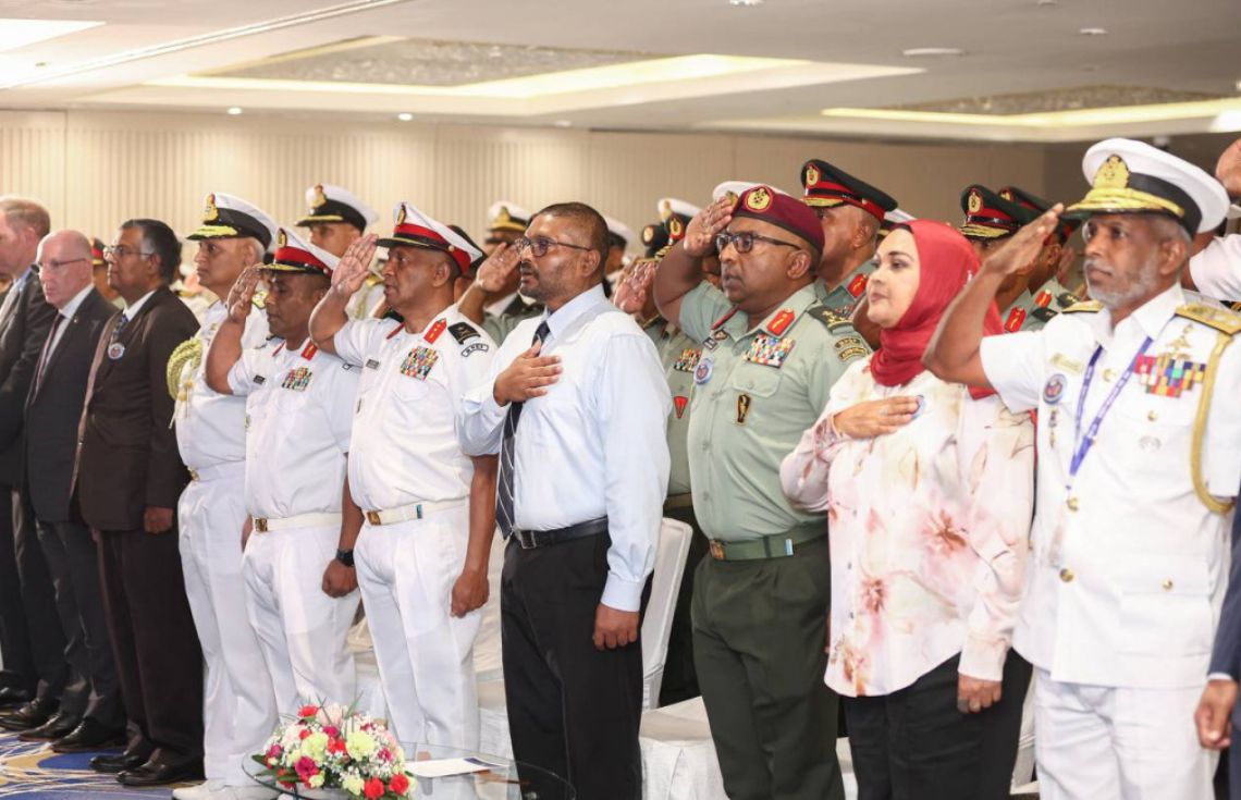 އެކްސަސައިޒް ދޯސްތީއަކީ ސަރަހައްދީ ސަލާމަތަށް މުހިންމު ހަރަކާތެއް: ޗީފް އޮފް ޑިފެންސް ފޯސް