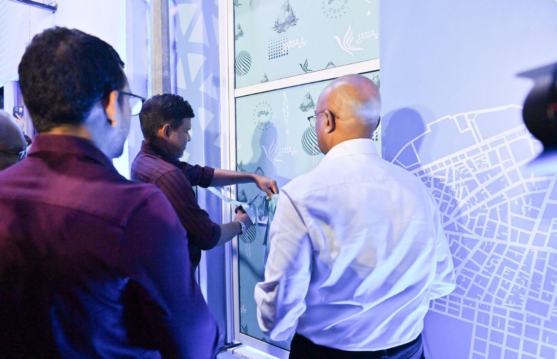 ޕީއެންސީގެ ޓިކެޓްގައި މާލޭގެ މޭޔަރު ކަމަށް ވާދަކުރައްވާ ޖަލީލްގެ ޖަގަހަ ރަސްމީކޮށް ހުޅުވައިފި