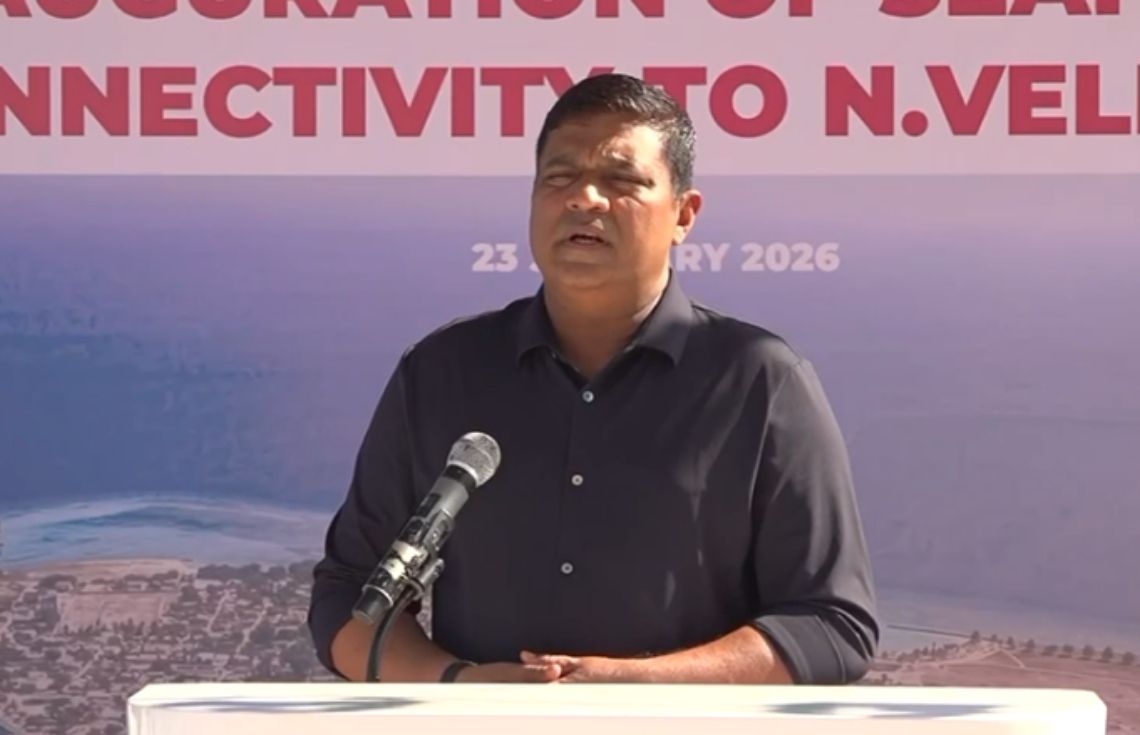 ކަނޑުގެ މަގުން އޮންނަ ނެޓްވޯކުގެ އިތުރުން ވައިގެ މަގުން ނެޓްވޯކް އިތުރުކުރުމަކީ މުހިންމު ކަމެއް: ވަޒީރު އަމީން