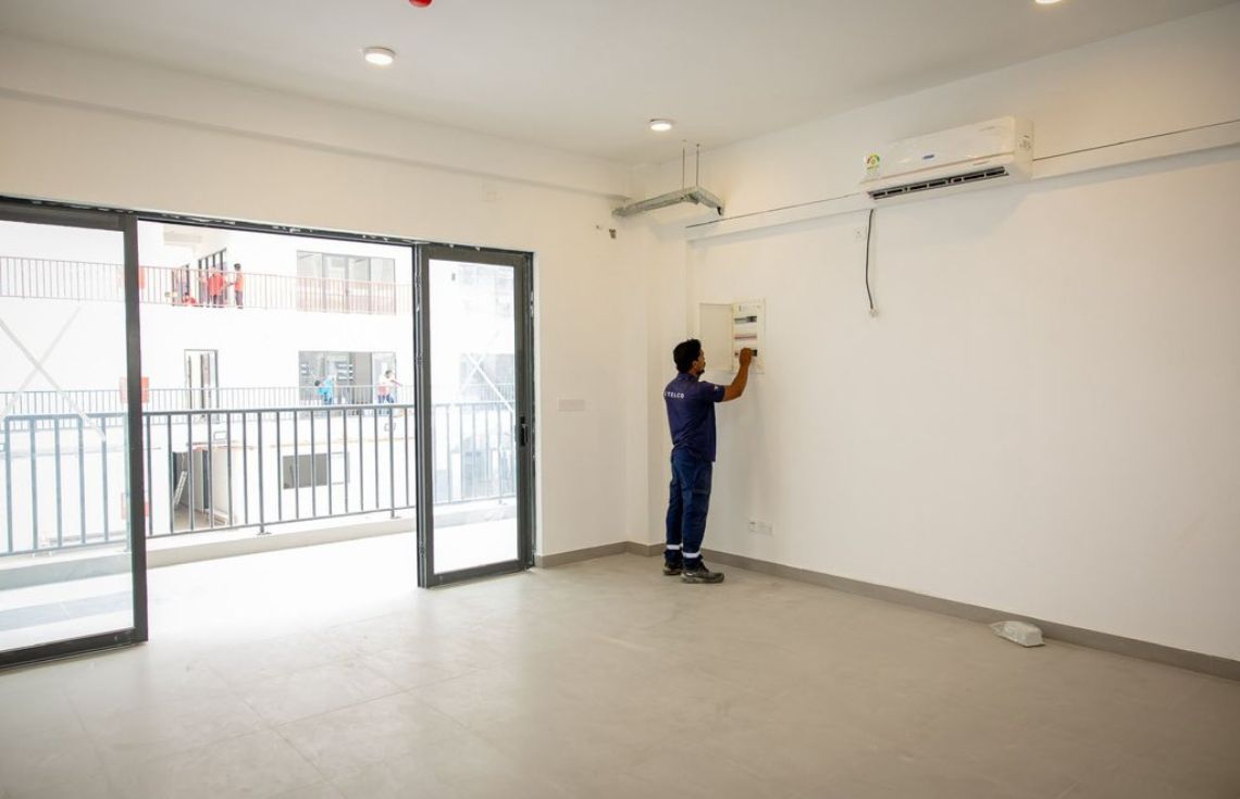 ޝަހީދު އަލީ ސްކޫލަށް ކަރަންޓު ދިނުމުގެ މަސައްކަތް ސްޓެލްކޯއިން ނިންމާލައިފި